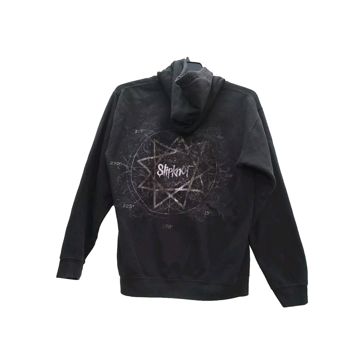 VTG SLIPKNOT HOODIE SWEATSHIRT M DOUBLE SIDED HOODED CONCERT