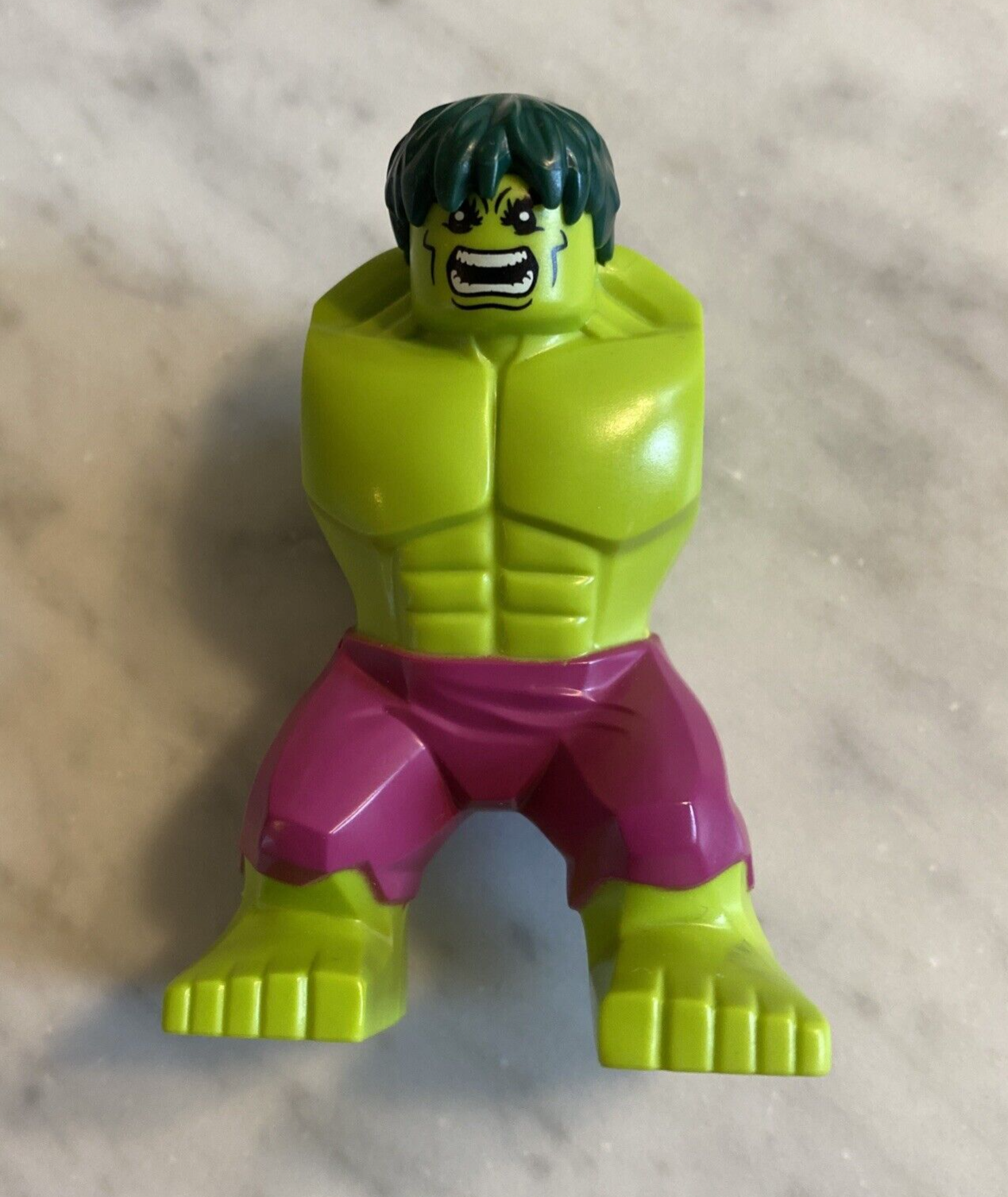 Marvel LEGO Incredible Hulk Minifigure sh371 BODY ONLY - Hulk vs Red Hulk  76078