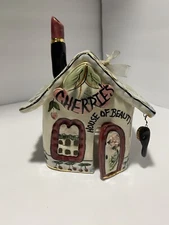 Vintage Blue Sky 2001 House of Beauty Tea Light - Signed by Artist