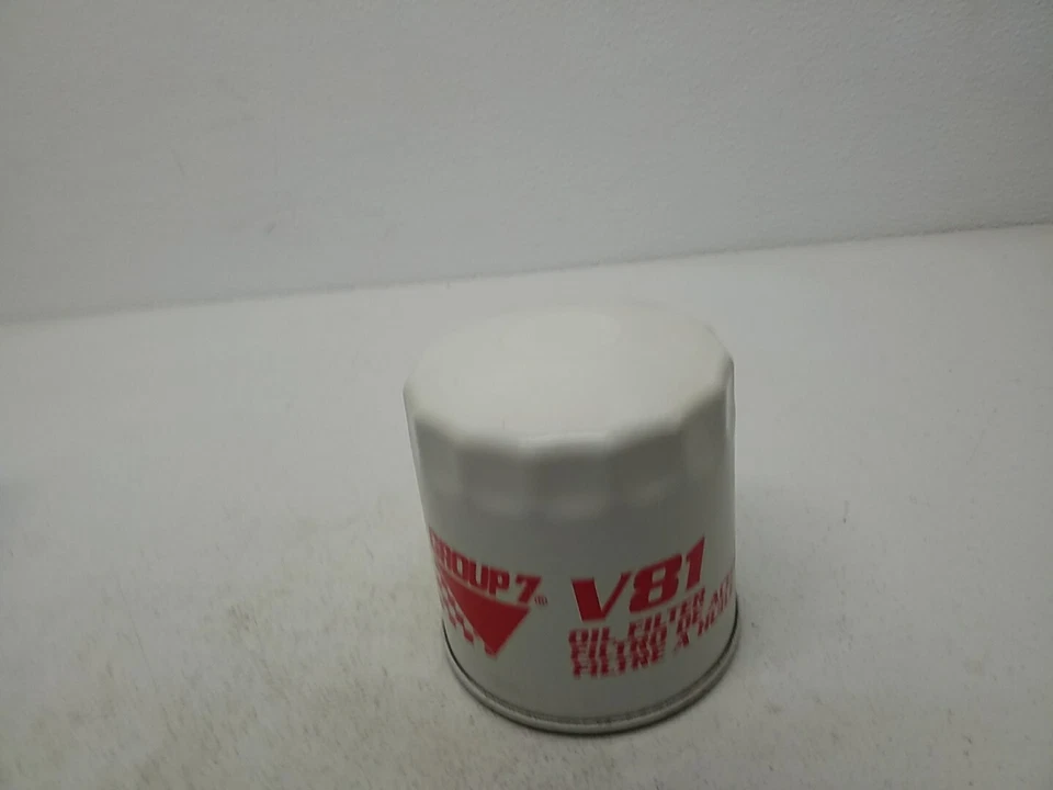 Filtro de aceite automotriz V81 Group 7 hecho en EE. UU. Filtro de aceite Group7 V81 Foto 2 de 4