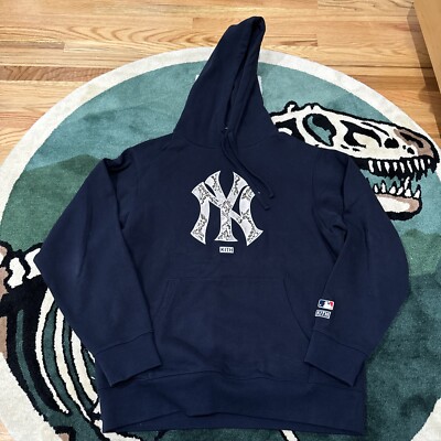Kith For Major League Baseball New York Yankees Snake Logo Hoodie