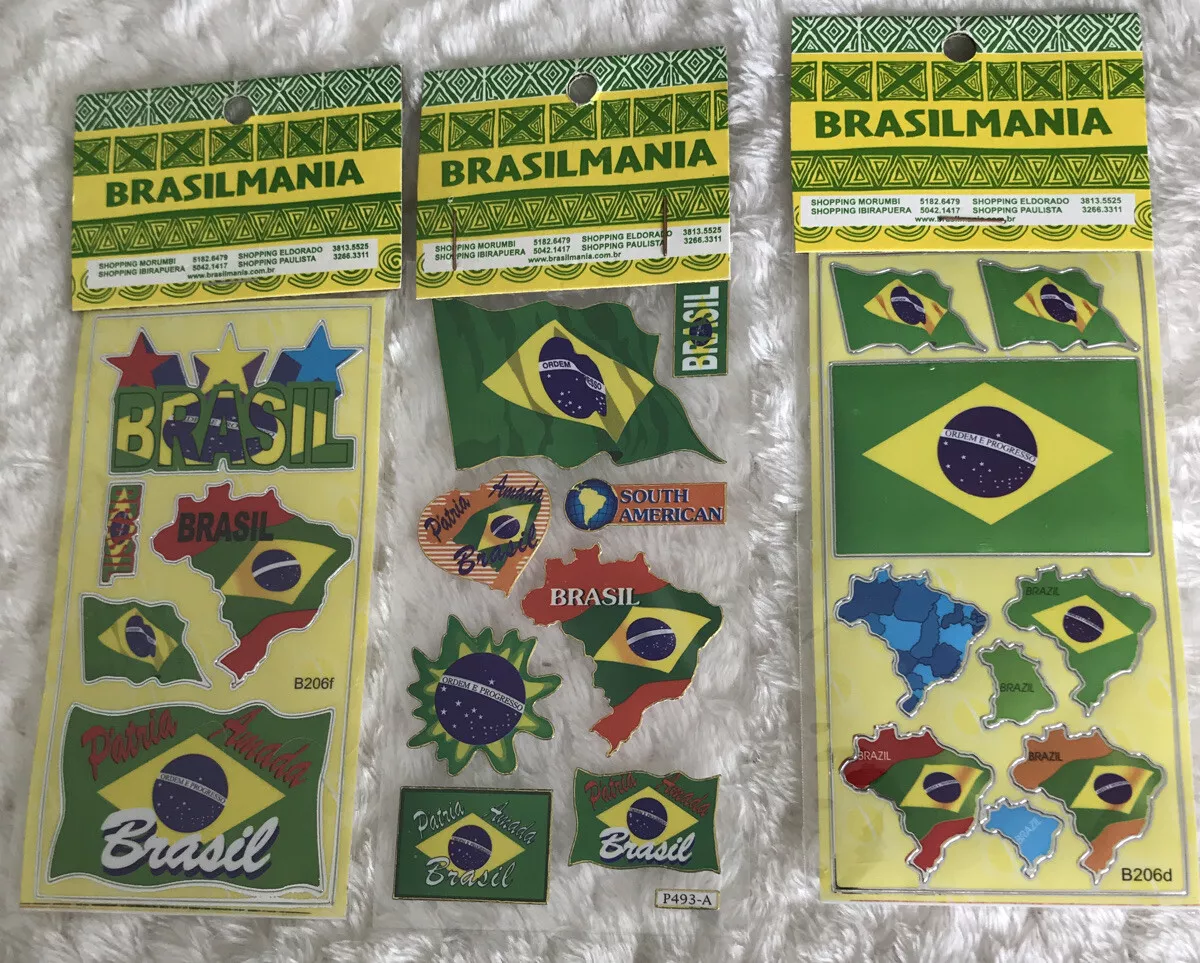 Sao Paulo Brazil Brasil Brazilian City Art Sticker Stickers 