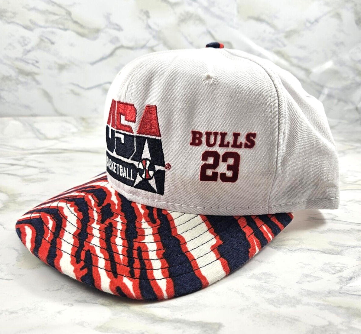 Vtg 1992 USA Olympic Team Basketball Bulls Jordan #23 AJD