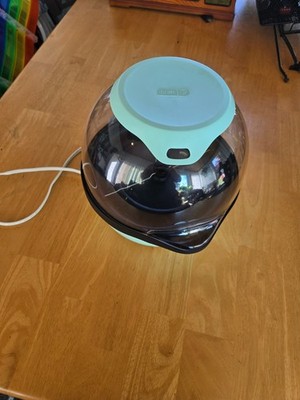 DASH SmartStore Stirring Popcorn Maker 3QT Hot Oil Electric Popcorn Machine-Aqua
