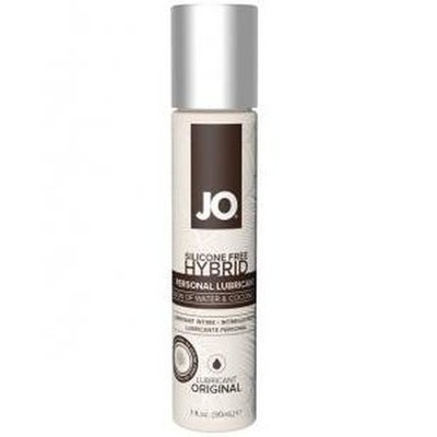 System JO Hybrid Coconut Lubricant 1oz Water Oil Blend Silicone Free