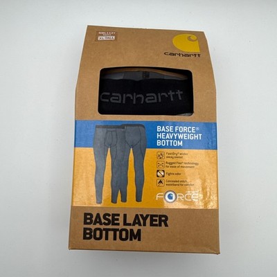 Carhartt Base Layer Force Heavyweight Bottom Mens XLT MBL112T SHA HTR NIB Gray