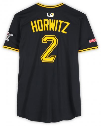 Spencer Horwitz Pittsbu`rgh Pirates GU #2 Jersey vs Reds on May 20 and 21, 2025 - Picture 2 of 4