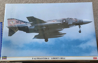 Hasegawa 1/48 Scale F-4J Phantom II 'Liberty Bell' Sealed Model Kit 09509