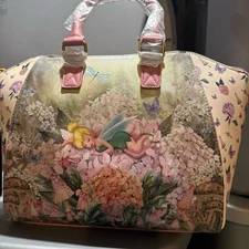 Loungefly Disney Napping Tinker Bell Flower Satchel Bag