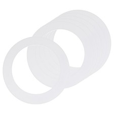 6Pack Goof Ring for 6" DownLight 6.3" ID 8.7" OD Light Trim Ring Cover White