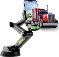 Phone Mount for Truck Phone Holder for Truck - Heavy Duty Super Suction Cup, Mob
