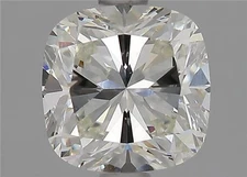 Cert. AGI 1.49 Carat Cushion Cut Natural Mined Diamond Loose H color VS1 clarity