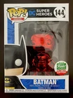 Funko POP! Batman 144 DC Heroes Red Chrome Funko Shop Exclusive w/Protector
