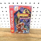 Castlevania Bloodlines Sega Genesis 1994 Complete With Reg Card
