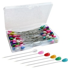 Corsage Pins, Colourful Boutonniere Pin, Teardrop Pearl Sewing