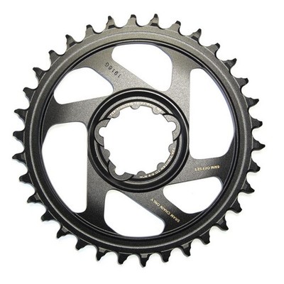 Sram Kettenblatt X-Sync2 Eagle Boost 12f 36 Z, gold, Alu, Direct M, offset 3mm