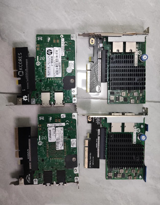 HP Ethernet 10Gb 2-port 561FLR-T Server NIC with adapter card 700697-001