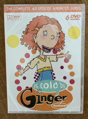 As Told By Ginger Complete Series DVD Set brand new sealed region free DVD