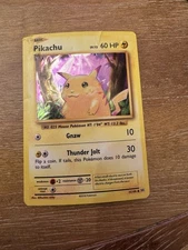 Pikachu - (Cracked Ice Holo) 035/108 Deck Exclusives Holo Pokemon TCG HP