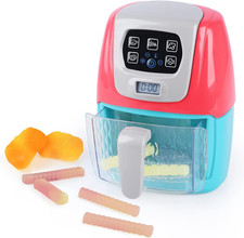 Toy Air Fryer for Kids, Kids Kitchen set Accessories, Chefs Pretend Kitchen App