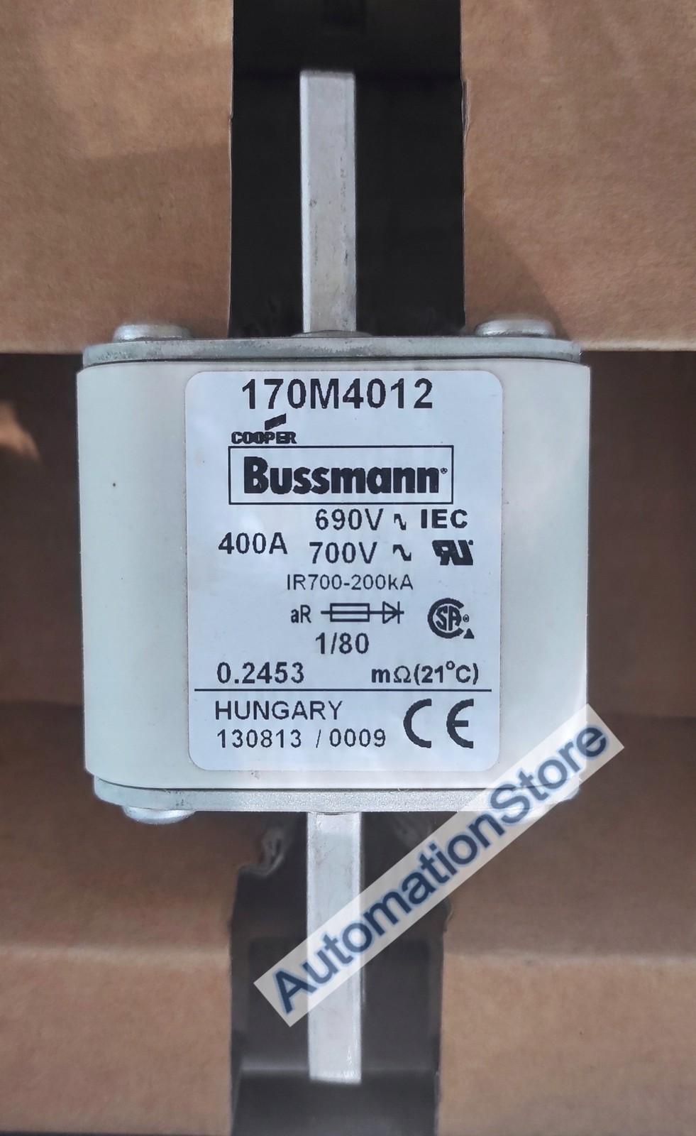 Bussmann Industrial Fuse 170M4012 400A 690V