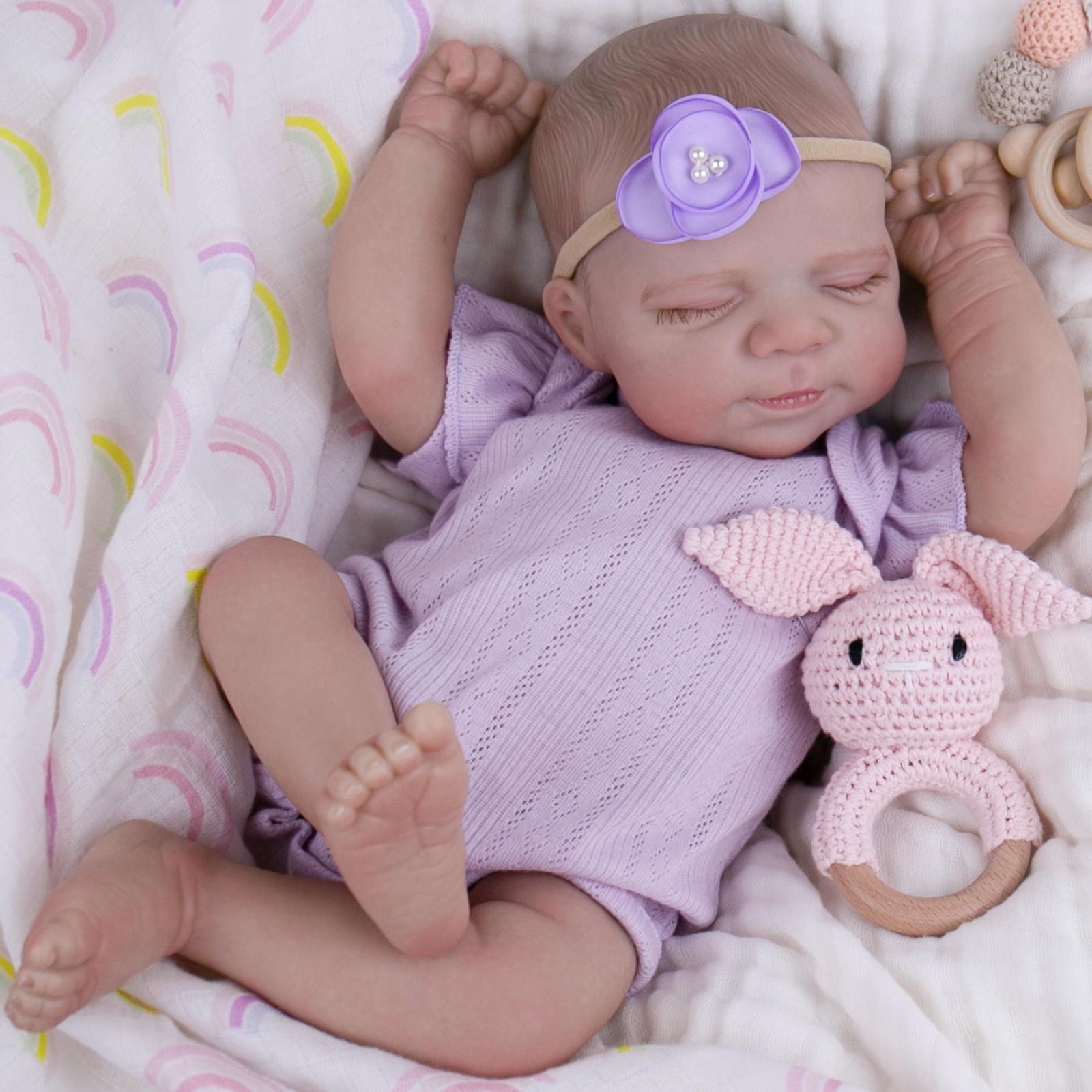 - 20 Inch Soft Body Lifelike Baby Doll G...