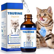Taurine for Cats, Supplement Support Heart, Immune  blue