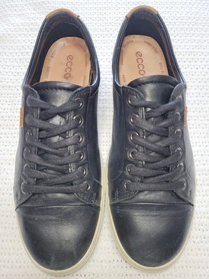 Ecco SOFT 7 Street Summer Sneakers Shoes Black Size EU 39 / US (W8.5) (M6.5)