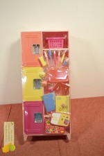 Our Generation School Spirit Pink Locker Supplies Set for 18" Dolls Damaged