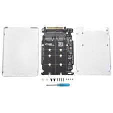 M.2 SSD to U.2 Adapter 2in1 M.2 NVMe and -Bus NGFF SSD to PCI-E U.28069