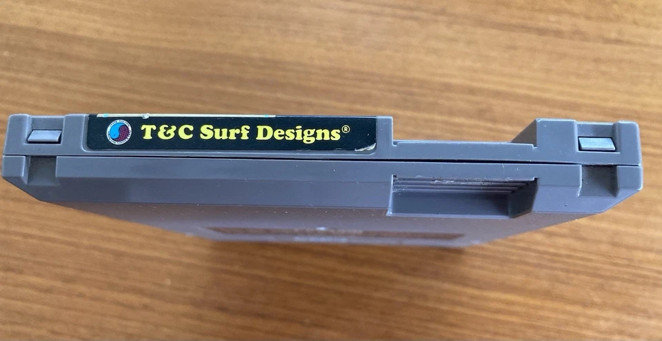 NES ~ T & C SURF DESIGNS ~ Nintendo Game 3 Screw NES-TN-USA Game Cart Only NTSC - Image 3 of 4