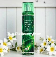 Bath & Body Works Vanilla Bean Noel Fine Fragrance Body Mist, Body Spray 8 oz