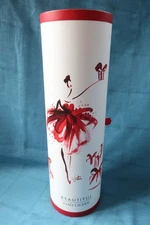 Estee Lauder Beautiful 5 Pc Gift Set Cylinder Box Perfum Lotion Powder Soap RARE