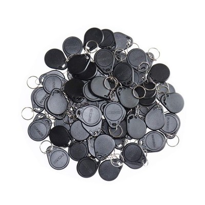 Getmorv 100PCS 125KHz RFID Key Fob Contactless Keyfob Proximity ID Card Token...