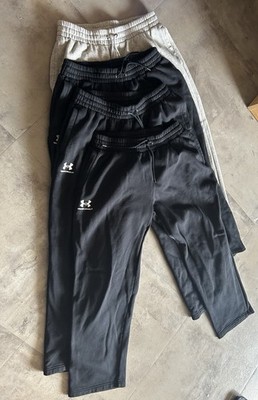 Under Armour (4 pairs!) Mens Sweatpants Black and Gray. Size Xl. For $99!