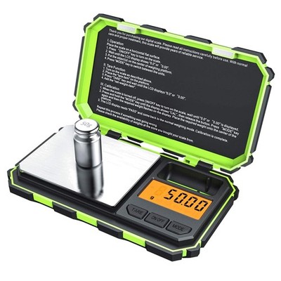 Digital Pocket Scale 200g, 0.01g Precision, Stainless Steel, Portable
