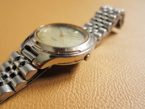 CITIZEN Junction 5080-K10816 Eco-Drive Solar Powered Watch (KOREA) NEW CAPACITOR - Picture 5 of 9