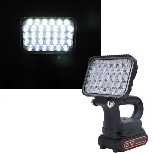 AU (73)(EU Plug 110‑240V)Handheld LED Work Light Cordless 1500mAh Lithium Bat - Zdjęcie 9 z 12