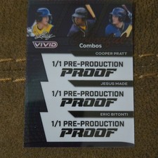 Leaf Vivid Colorful Combos 1/1 Pre-Production Proof Cooper Pratt Made Bitonti