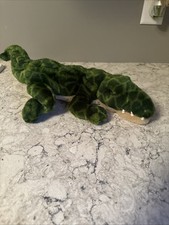 Petting Zoo 17" Alligator Gator Crocodile Plush Toy Figure Spotted Green
