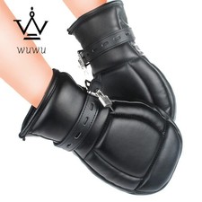 Puppy Dog Gloves Boots Restraint Binding Mitten Handcuffs Role Play