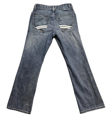 Helix Jeans Boys 12 Blue Slim Boot Cut Adjustable Waist Denim 5 Pocket Pants