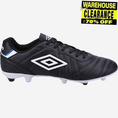 Umbro Speciali Liga Firm Ground Schnürschuh Herren Fußballschuh schwarz