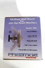 PRESTIGE  Tilt / Pivot Wall Mount for All VESA Flat Panel Monitors Model: PRP