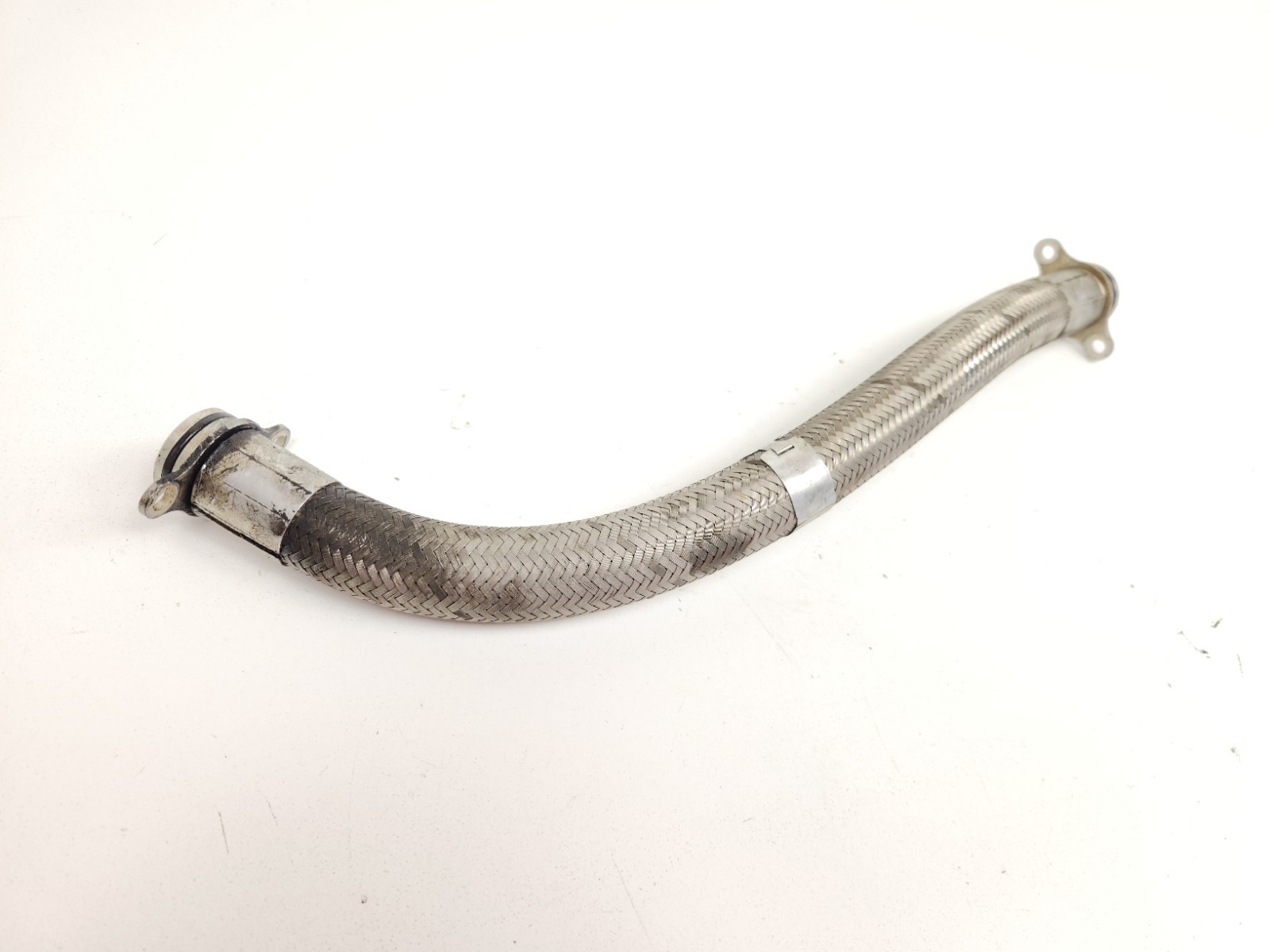 2012-2014 MCLAREN MP4-12C 650S REAR ENGINE BRAIDED OIL HOSE LINE OEM