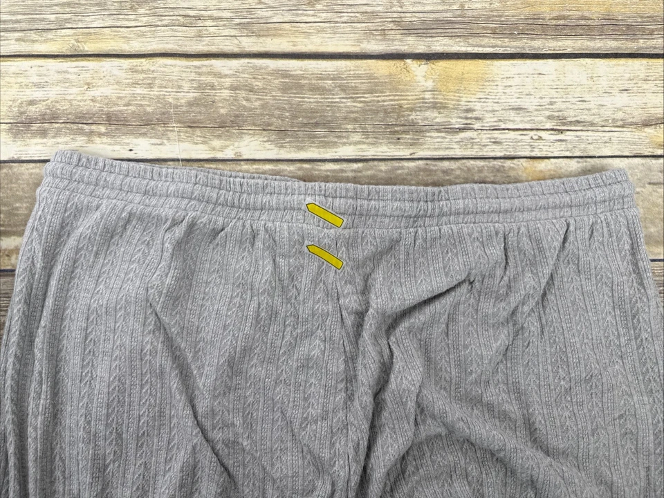 Juego de salón MUK LUKS regular tejido con cable tamaño 3X gris A656010 Foto 4 de 4