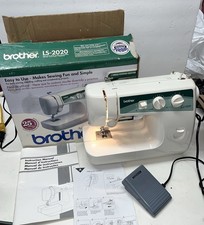 Brother LS-2020 Sewing Machine w/ Pedal Power...