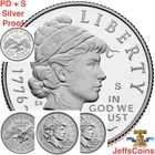 2026 P D S Liberty SILVER Dime PROOF PD via BANK Rolls 10 Cent 1776 Presale 3
