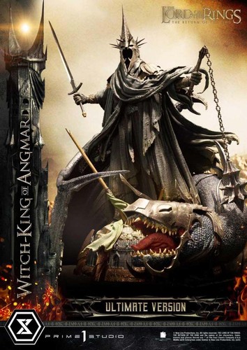 LOTR WITCH-KING OF ANGMAR ULTIMA STATUE - Imagen 4 de 5