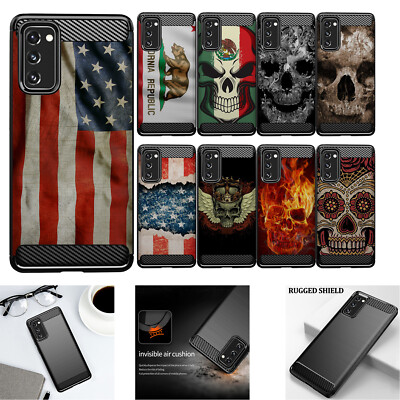 Case For [S20 FE 5G / S20 FE)][Flex TPU Fiber SET1] Slim Flexible Shock